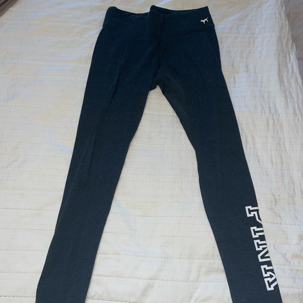 Charcoal grey cotton leggings